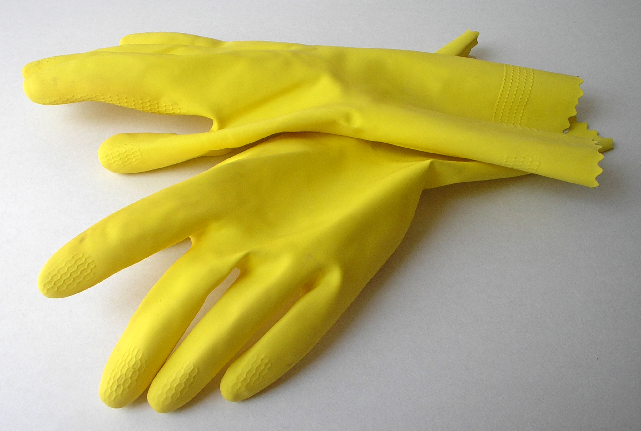 Yellow gloves 1